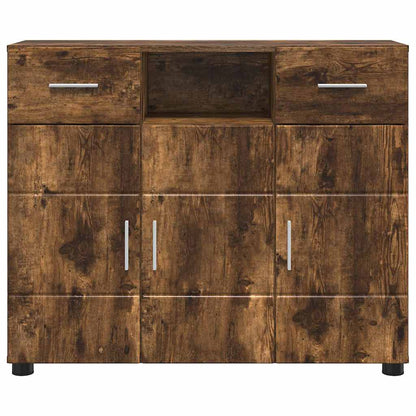 Sideboard Räuchereiche 88.5 x 30.5 x 73 cm Holzwerkstoff