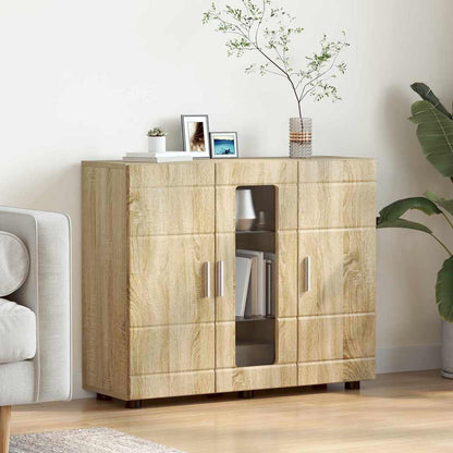 Sideboard mit Tür Sonoma-Eiche 55.5 x 29 x 100 cm Holzwerkstoff