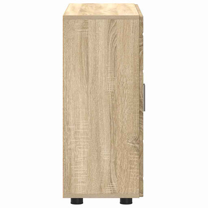 Sideboard mit Tür Sonoma-Eiche 55.5 x 29 x 100 cm Holzwerkstoff