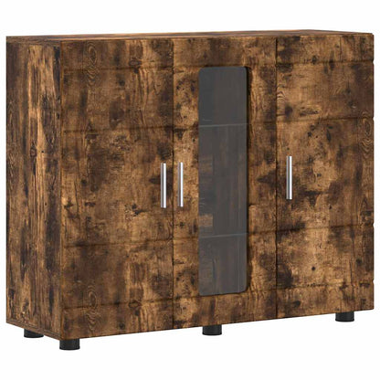 Sideboard mit Tür Räuchereiche 55.5 x 29 x 100 cm Holzwerkstoff