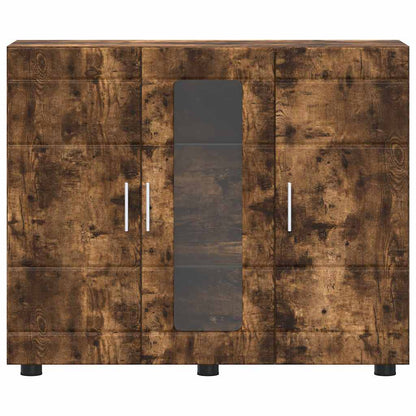Sideboard mit Tür Räuchereiche 55.5 x 29 x 100 cm Holzwerkstoff