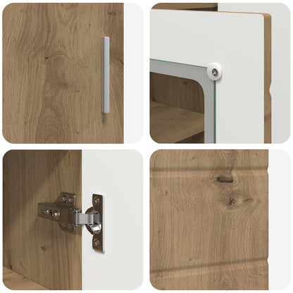 Sideboard Artisan-Eiche 55.5 x 29 x 100 cm Holzwerkstoff