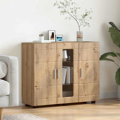 Sideboard Artisan-Eiche 55.5 x 29 x 100 cm Holzwerkstoff