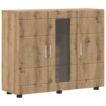 Sideboard Artisan-Eiche 55.5 x 29 x 100 cm Holzwerkstoff