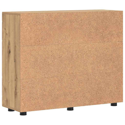Sideboard Artisan-Eiche 55.5 x 29 x 100 cm Holzwerkstoff