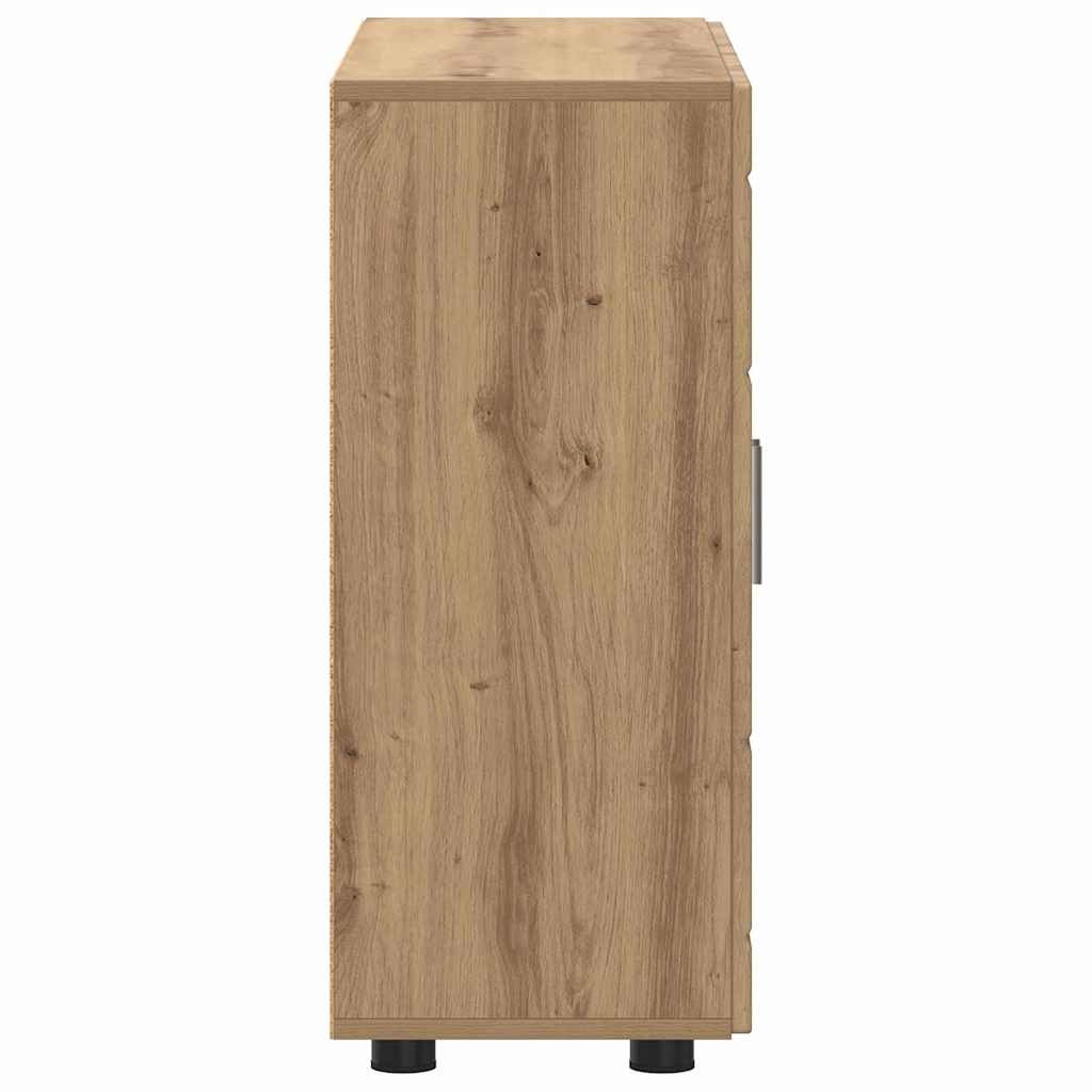 Sideboard Artisan-Eiche 55.5 x 29 x 100 cm Holzwerkstoff
