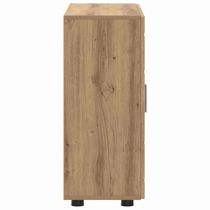 Sideboard Artisan-Eiche 55.5 x 29 x 100 cm Holzwerkstoff
