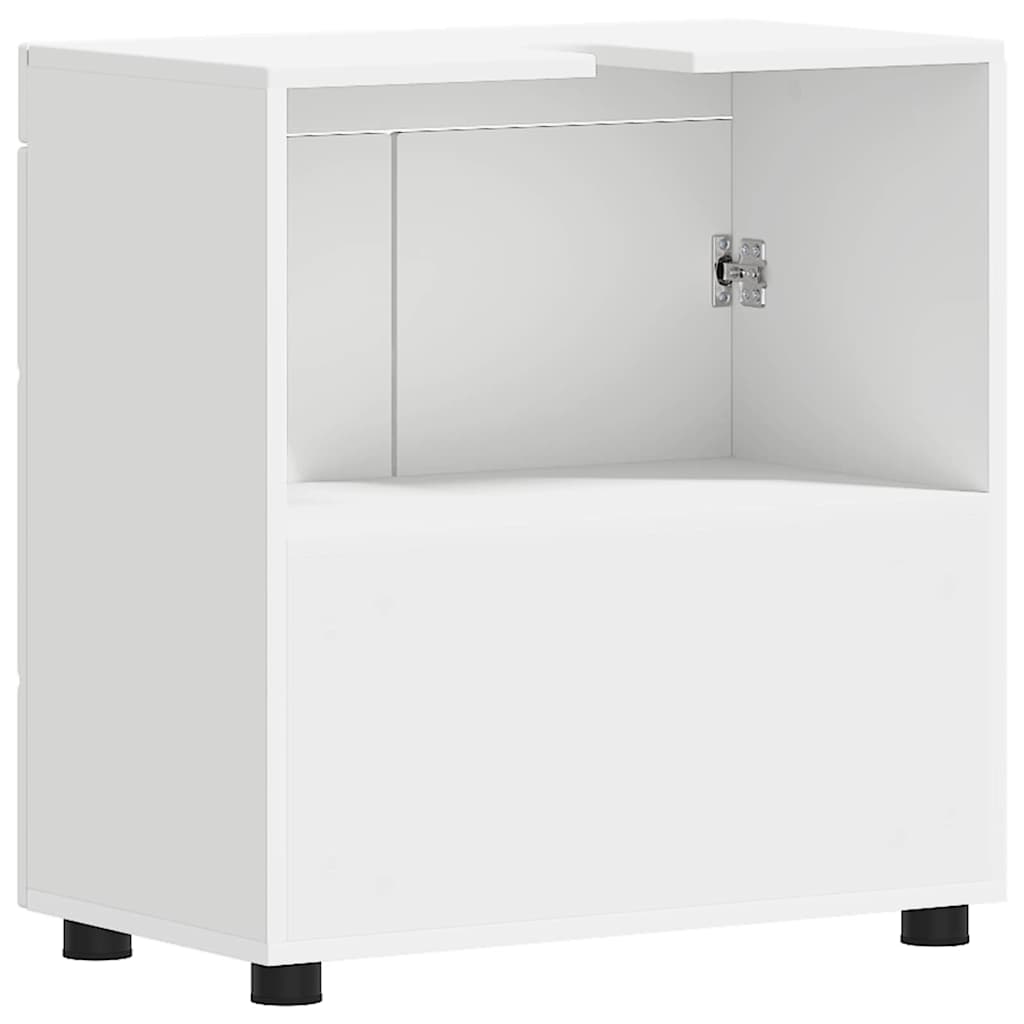 Badezimmer Waschbecken Schrank TULUM Weiß 60 x 34 x 63 cm