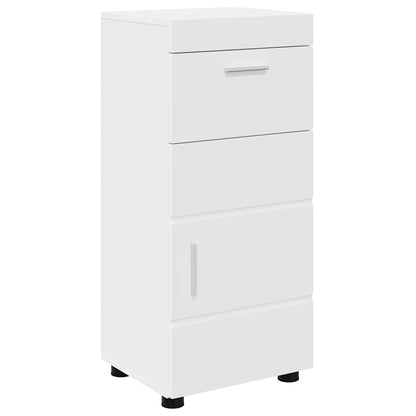 Badezimmer Schrank TULUM Weiß 37 x 31,5 x 82 cm Holzwerkstoff