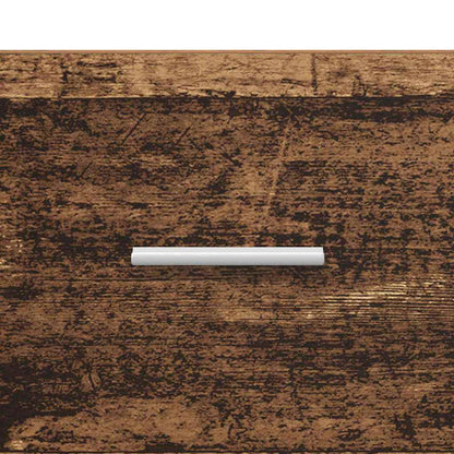 Badezimmer Schrank mit Speicher TULUM Altholz 37 x 31,5 x 82 cm