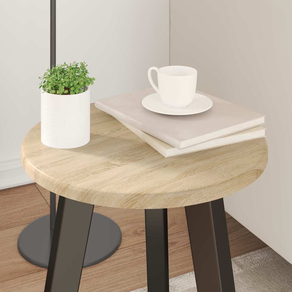 Tischplatte Sonoma-Eiche 30 x 30 x 1,5 cm Holzwerkstoff