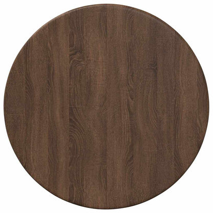 Tischplatte Braun Eichen-Optik 30 x 30 x 1,5 cm Holzwerkstoff