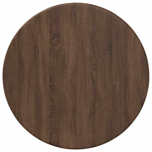 Tischplatte Braun Eichen-Optik 30 x 30 x 1,5 cm Holzwerkstoff