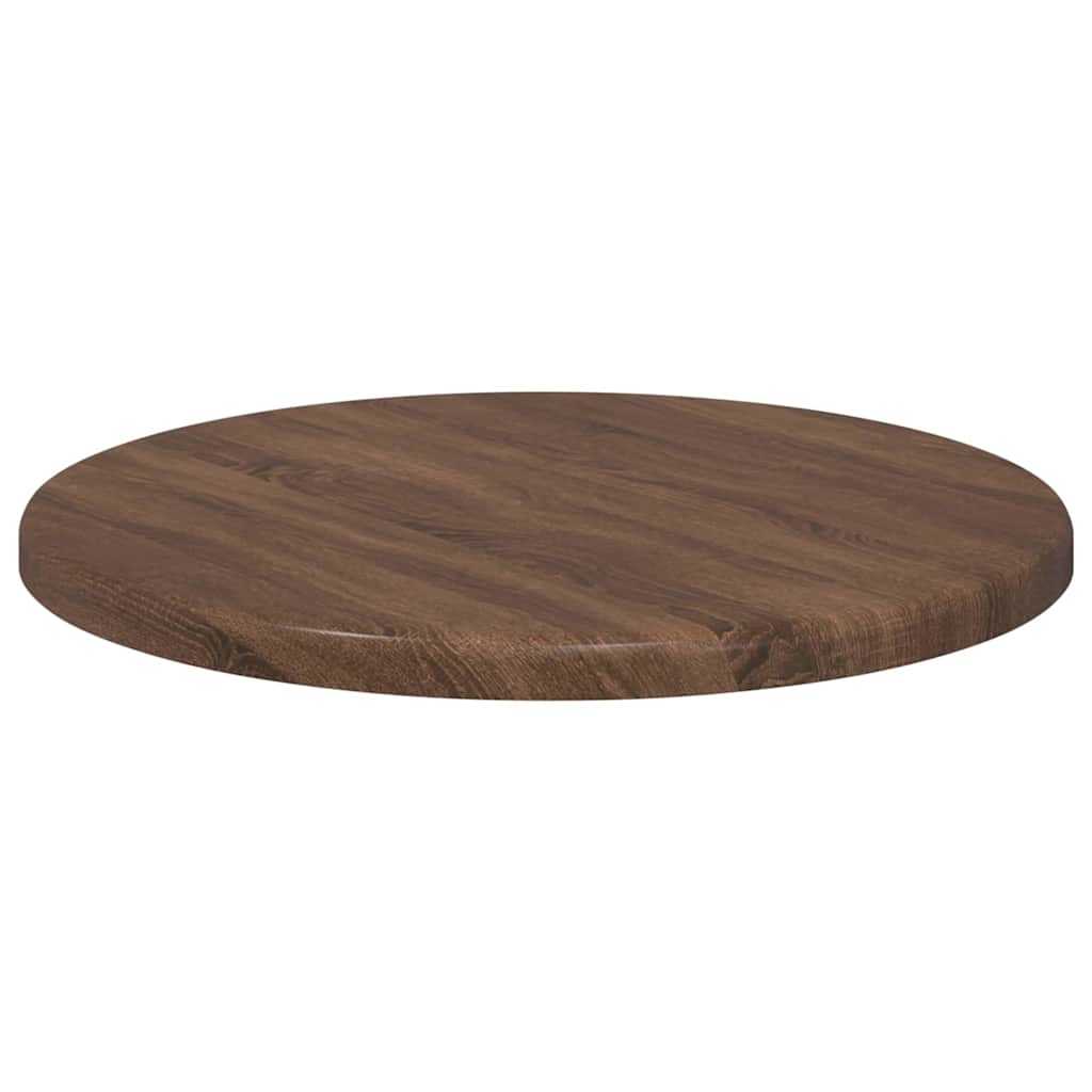 Tischplatte Braun Eichen-Optik 30 x 30 x 1,5 cm Holzwerkstoff