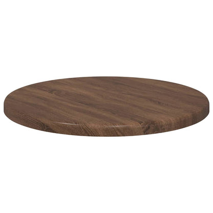 Tischplatte Braun Eichen-Optik 30 x 30 x 1,5 cm Holzwerkstoff