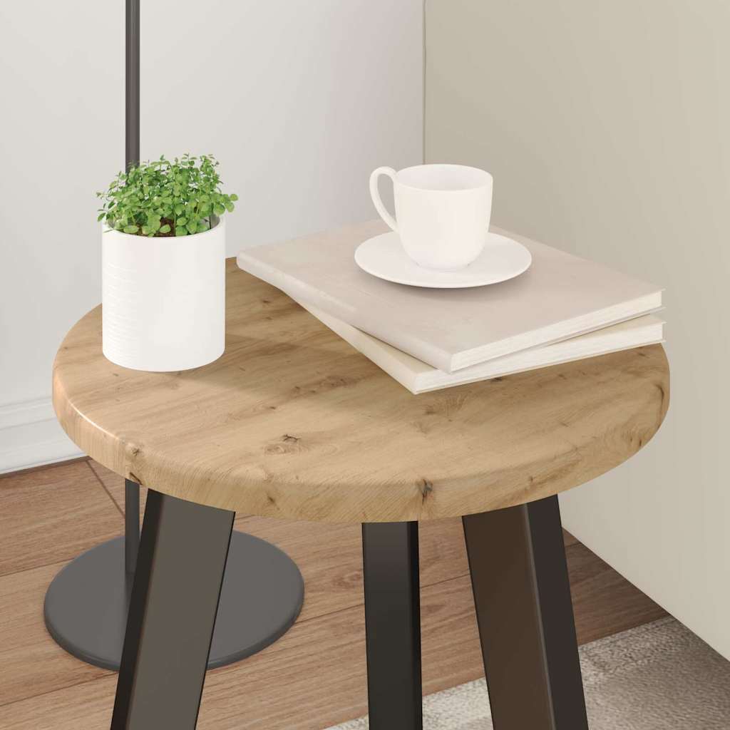 Tischplatte Artisan-Eiche 30 x 30 x 1,5 cm Holzwerkstoff