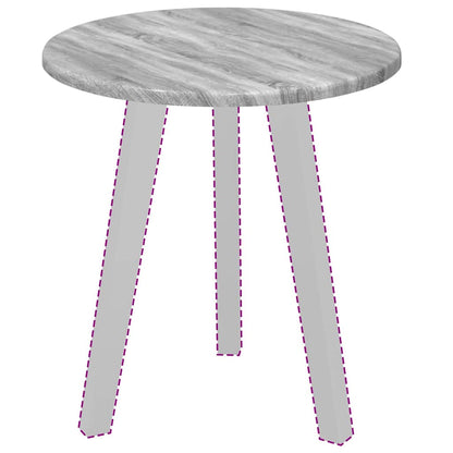 Tischplatte Grau Sonoma 40 x 40 x 1,5 cm Holzwerkstoff