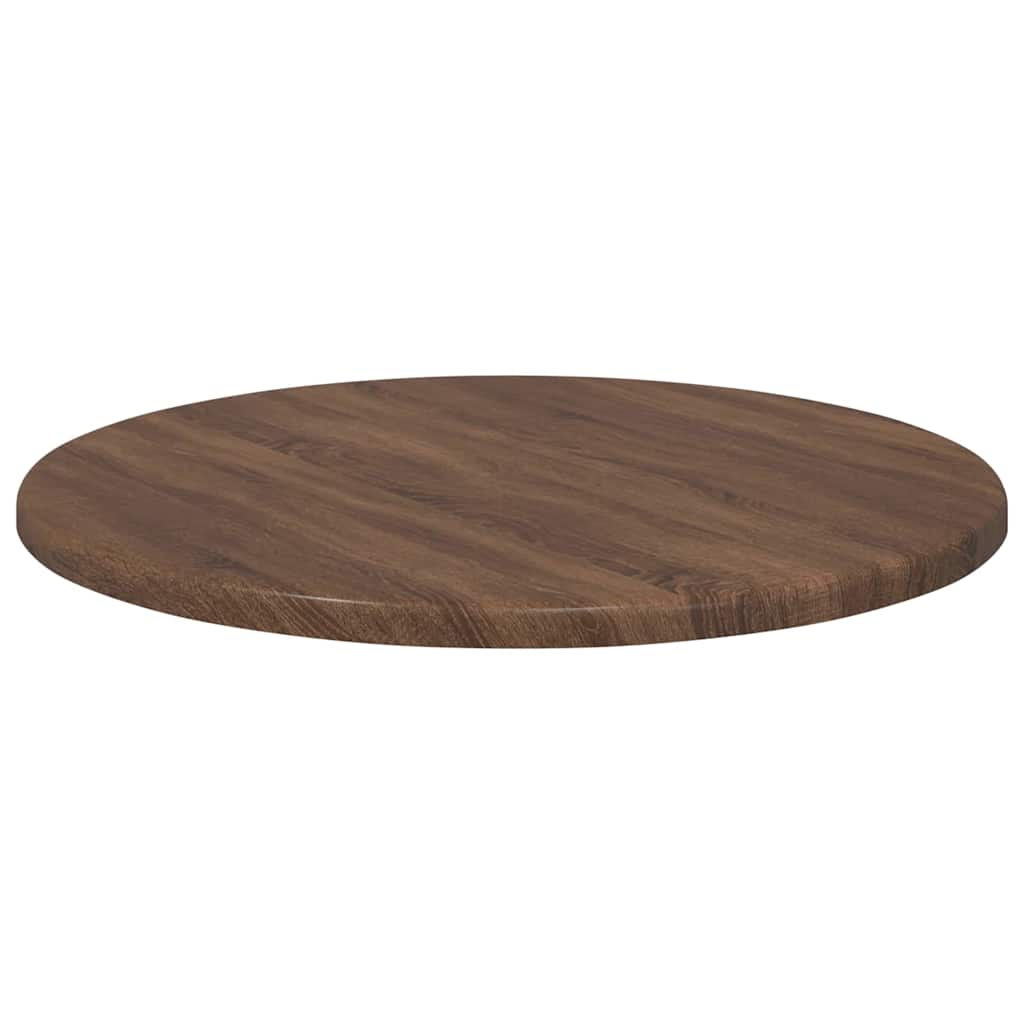 Tischplatte Braun Eichen-Optik 40 x 40 x 1,5 cm Holzwerkstoff