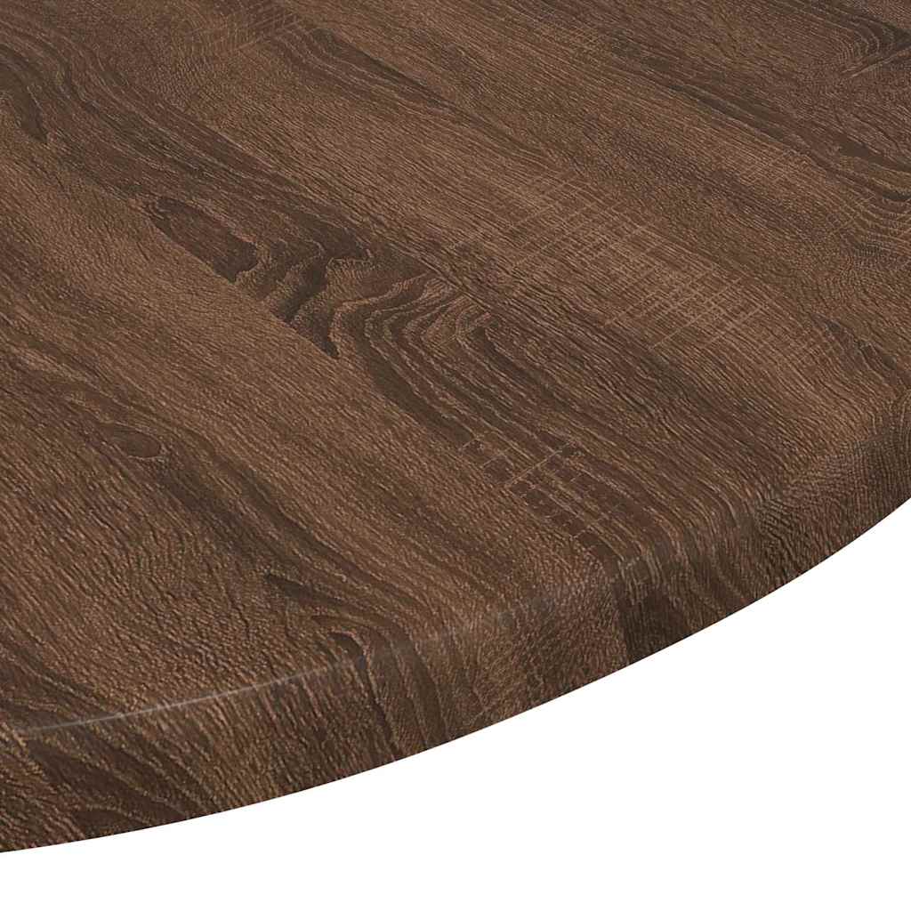 Tischplatte Braun Eichen-Optik 50 x 50 x 1,5 cm Holzwerkstoff