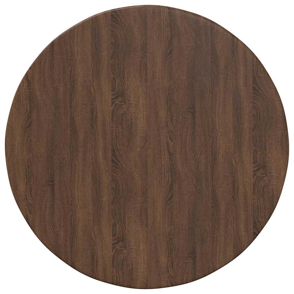 Tischplatte Braun Eichen-Optik 50 x 50 x 1,5 cm Holzwerkstoff