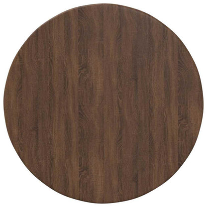 Tischplatte Braun Eichen-Optik 50 x 50 x 1,5 cm Holzwerkstoff