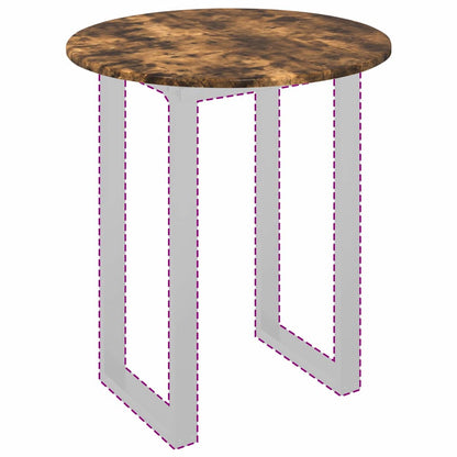 Tischplatte Räuchereiche 60 x 60 x 1,5 cm Holzwerkstoff