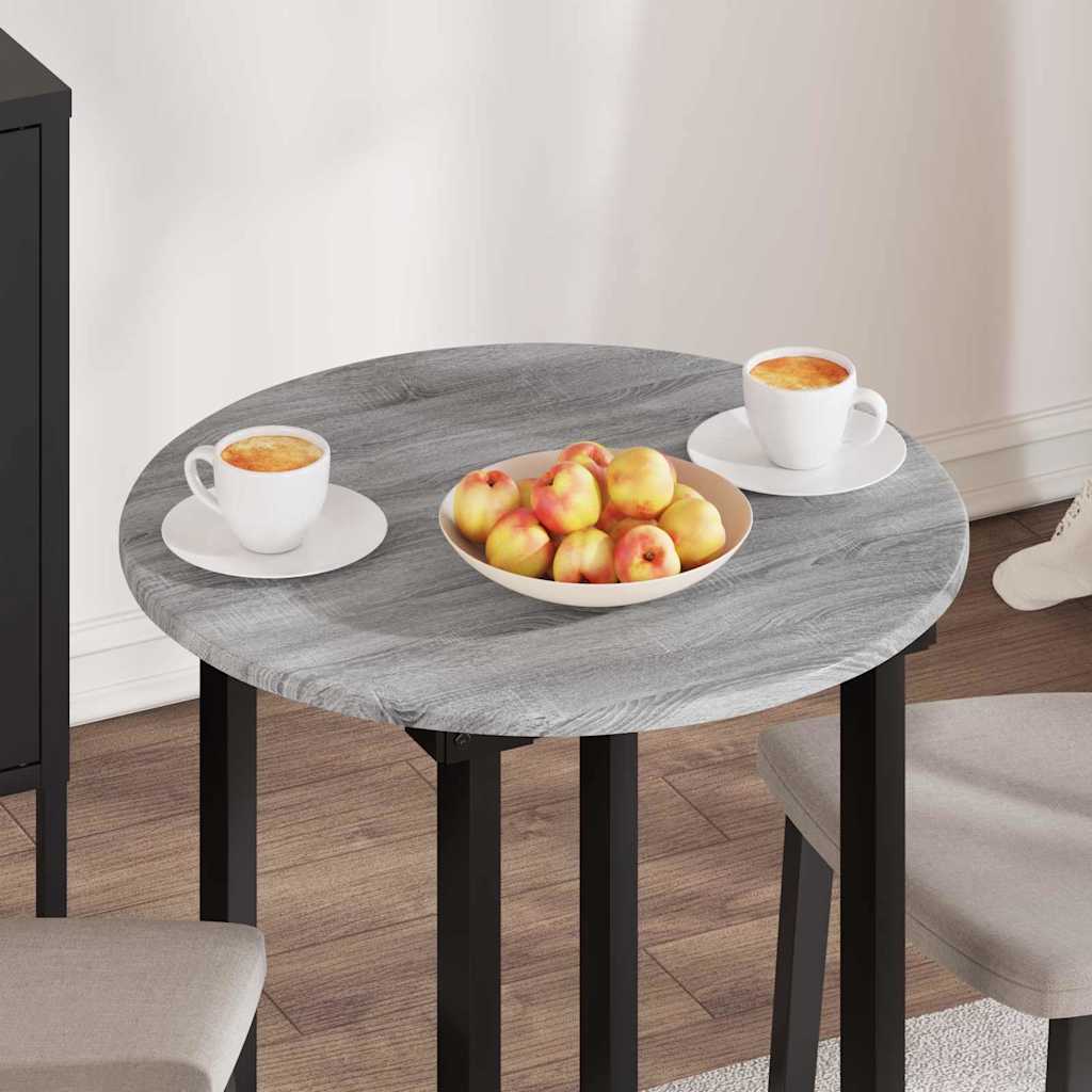 Tischplatte Grau Sonoma 60 x 60 x 1,5 cm Holzwerkstoff