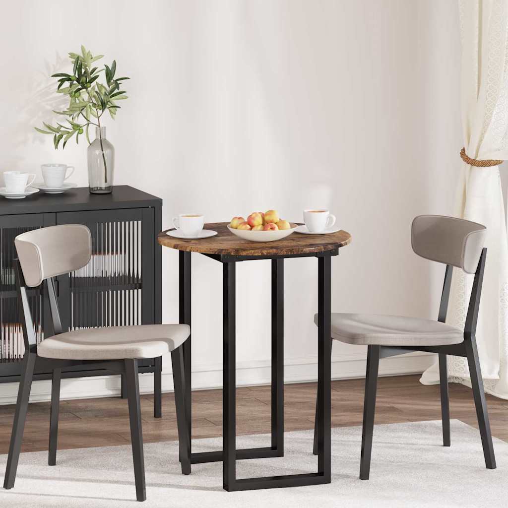 Tischplatte Altholz 60 x 60 x 1,5 cm Holzwerkstoff