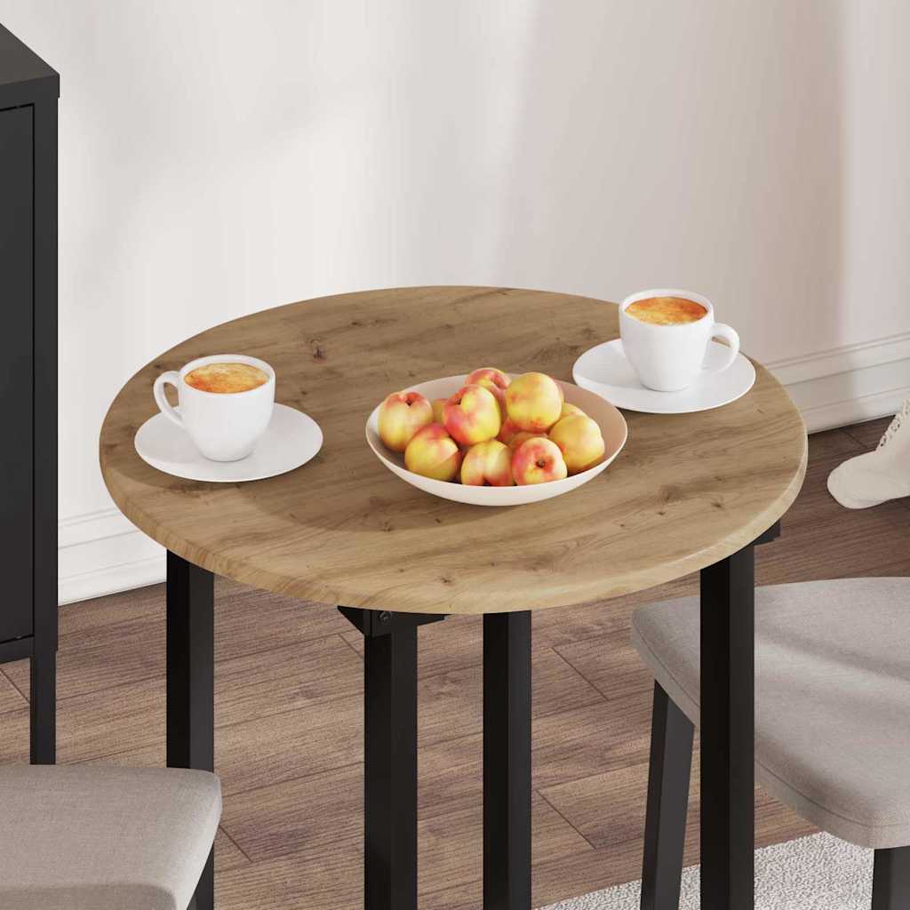 Tischplatte Artisan-Eiche 60 x 60 x 1,5 cm Holzwerkstoff