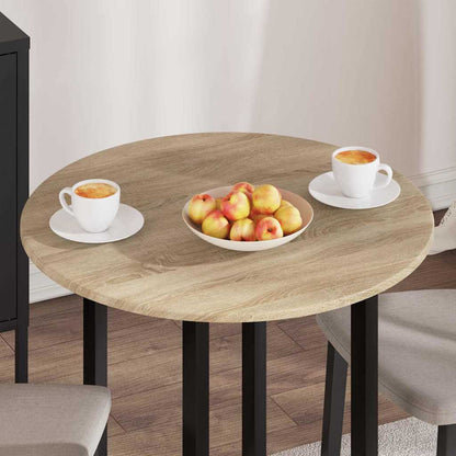 Tischplatte Sonoma-Eiche 70 x 70 x 1,5 cm Holzwerkstoff