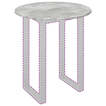 Tischplatte Betongrau 70 x 70 x 1,5 cm Holzwerkstoff