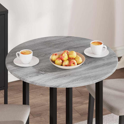 Tischplatte Grau Sonoma 70 x 70 x 1,5 cm Holzwerkstoff