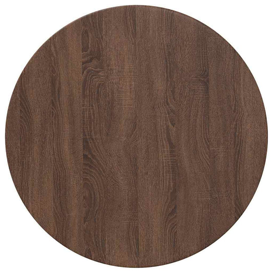 Tischplatte Braun Eichen-Optik 70 x 70 x 1,5 cm Holzwerkstoff