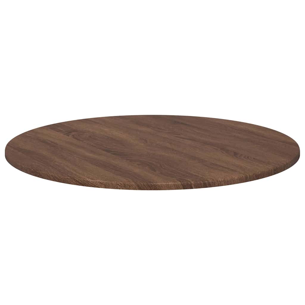 Tischplatte Braun Eichen-Optik 70 x 70 x 1,5 cm Holzwerkstoff