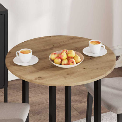 Tischplatte Artisan-Eiche 70 x 70 x 1,5 cm Holzwerkstoff