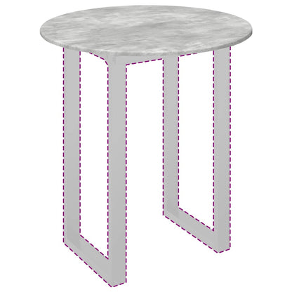 Tischplatte Betongrau 80 x 80 x 1,5 cm Holzwerkstoff