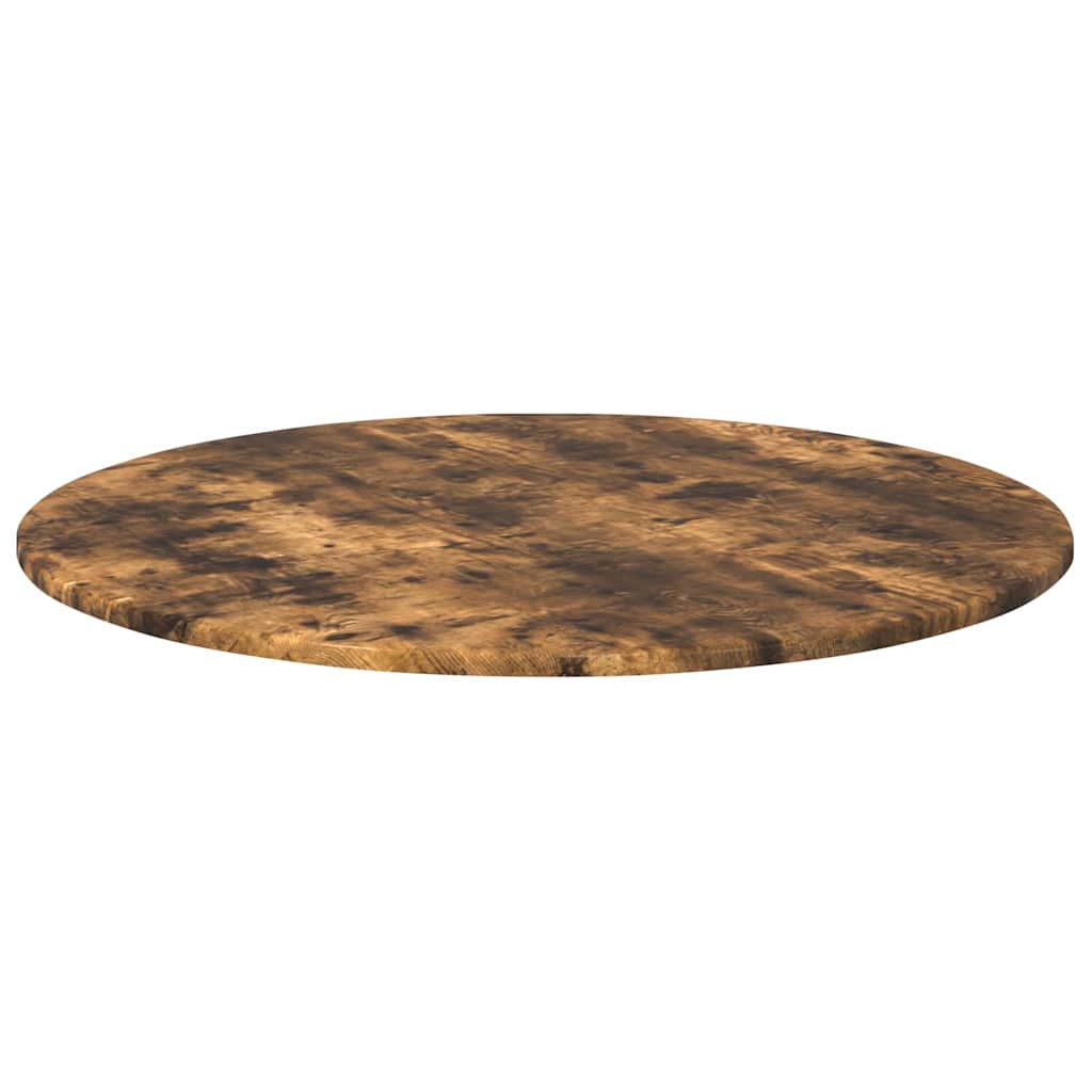 Tischplatte Räuchereiche 80 x 80 x 1,5 cm Holzwerkstoff