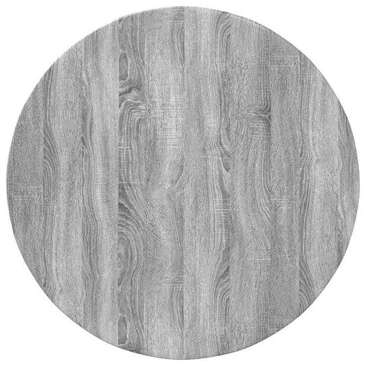 Tischplatte Grau Sonoma 80 x 80 x 1,5 cm Holzwerkstoff