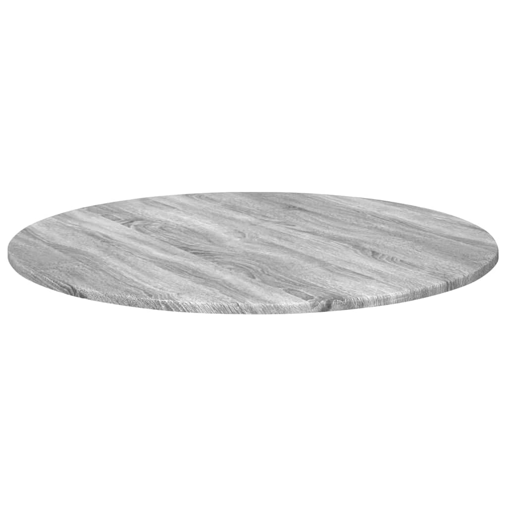 Tischplatte Grau Sonoma 80 x 80 x 1,5 cm Holzwerkstoff