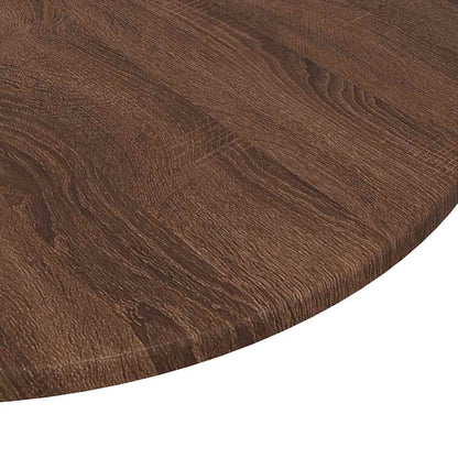 Tischplatte Braun Eichen-Optik 80 x 80 x 1,5 cm Holzwerkstoff