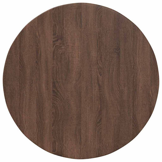 Tischplatte Braun Eichen-Optik 80 x 80 x 1,5 cm Holzwerkstoff