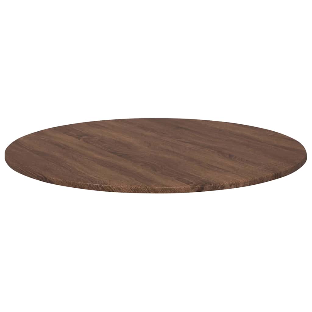 Tischplatte Braun Eichen-Optik 80 x 80 x 1,5 cm Holzwerkstoff