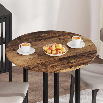 Tischplatte Altholz 80 x 80 x 1,5 cm Holzwerkstoff