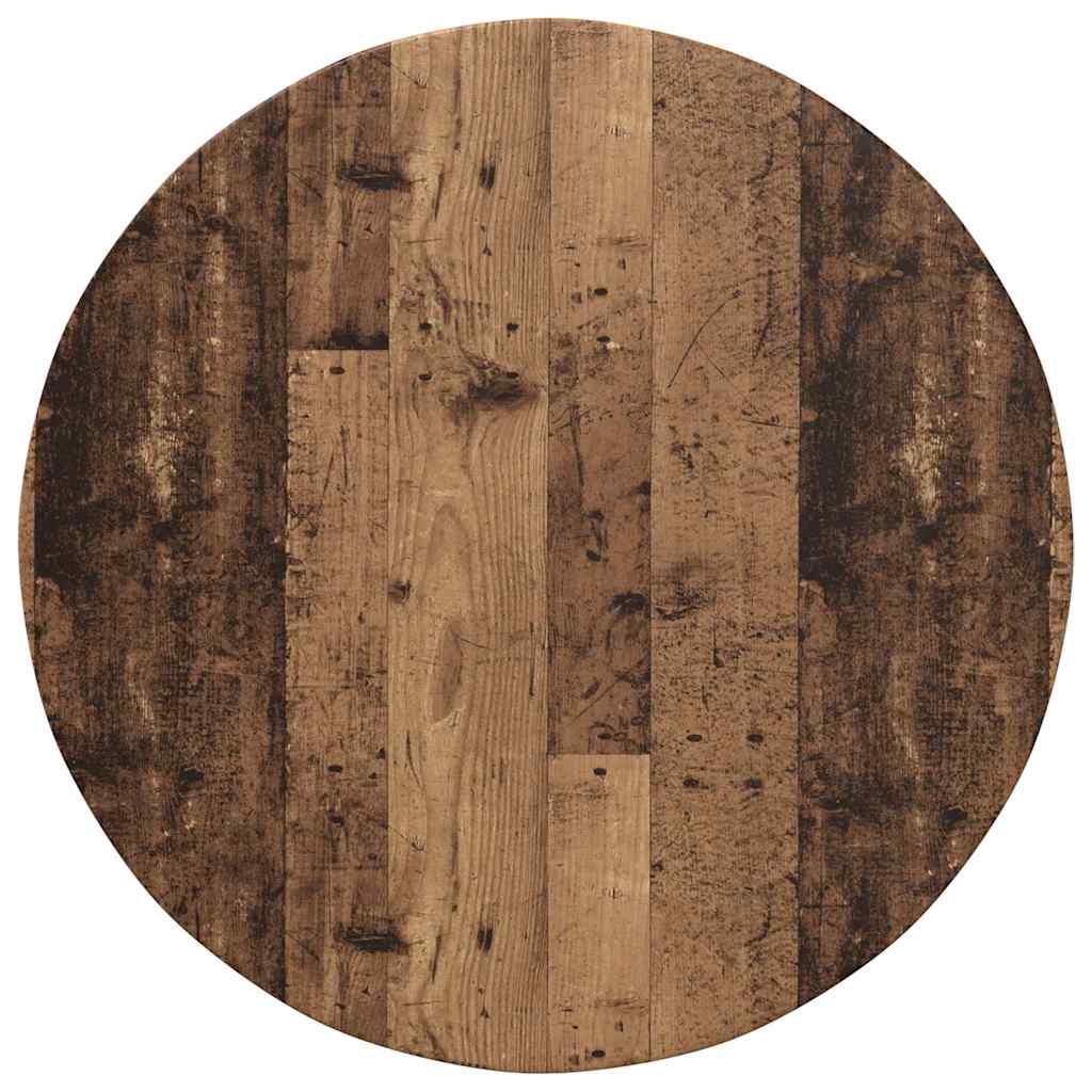 Tischplatte Altholz 80 x 80 x 1,5 cm Holzwerkstoff