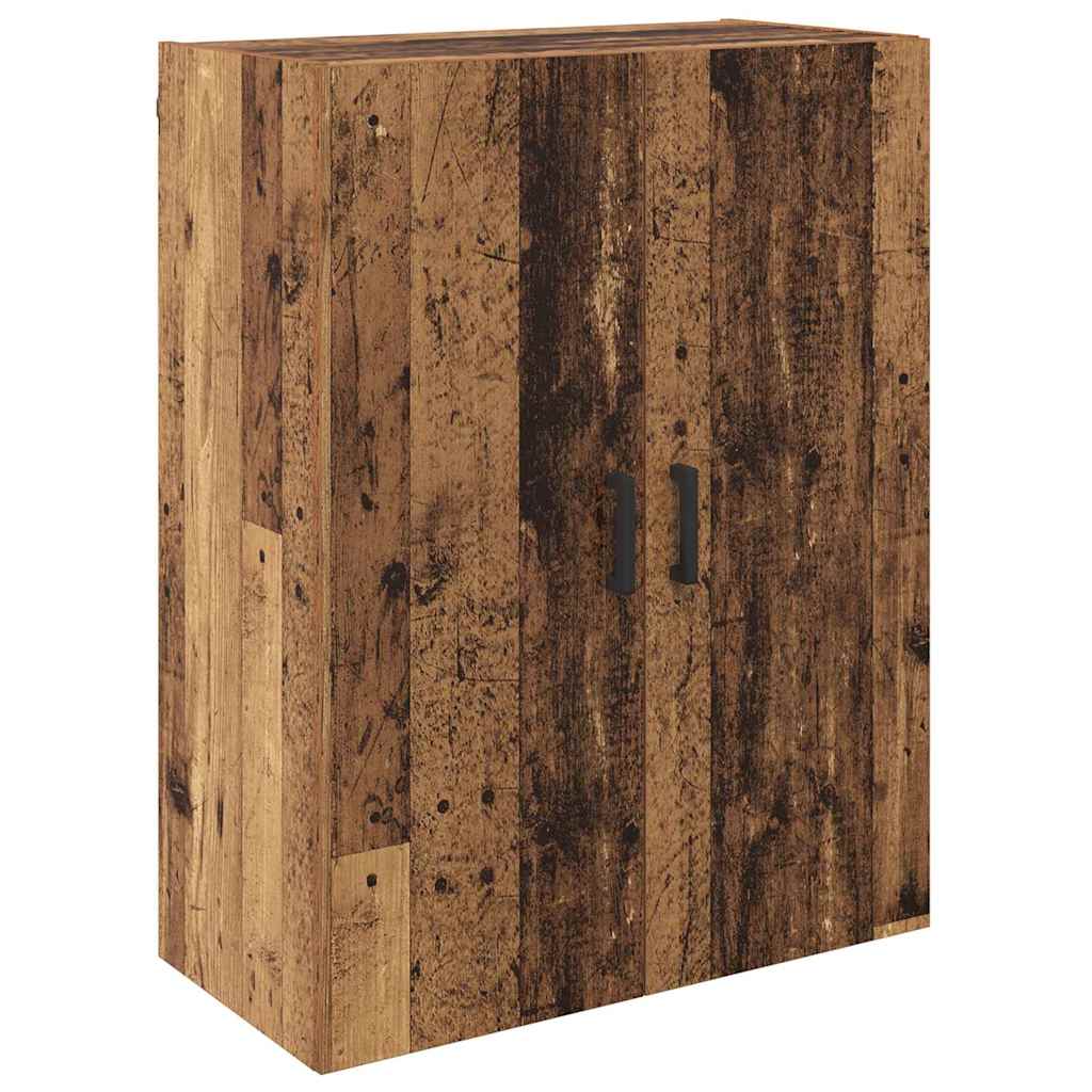 Wandmontierte Schränke 2 pcs Altholz 69.5 x 34 x 90 cm