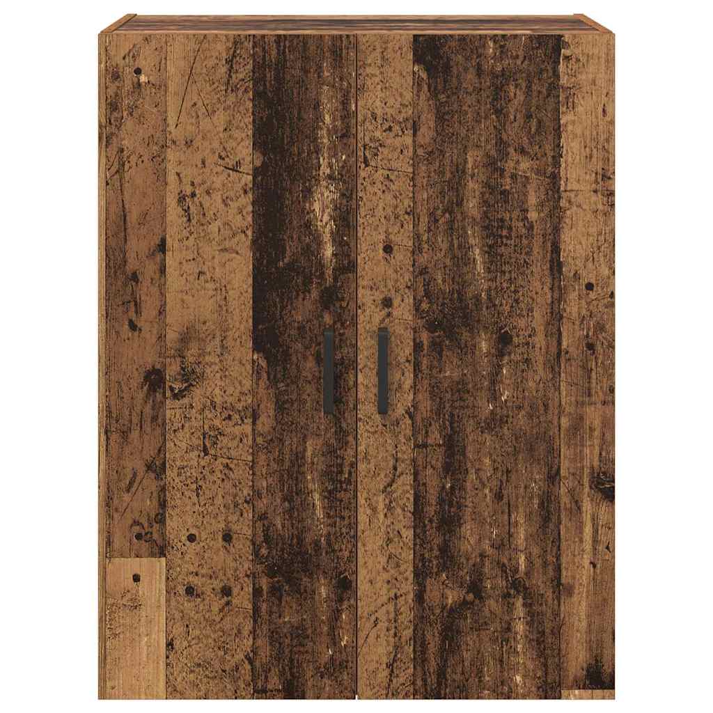 Wandmontierte Schränke 2 pcs Altholz 69.5 x 34 x 90 cm