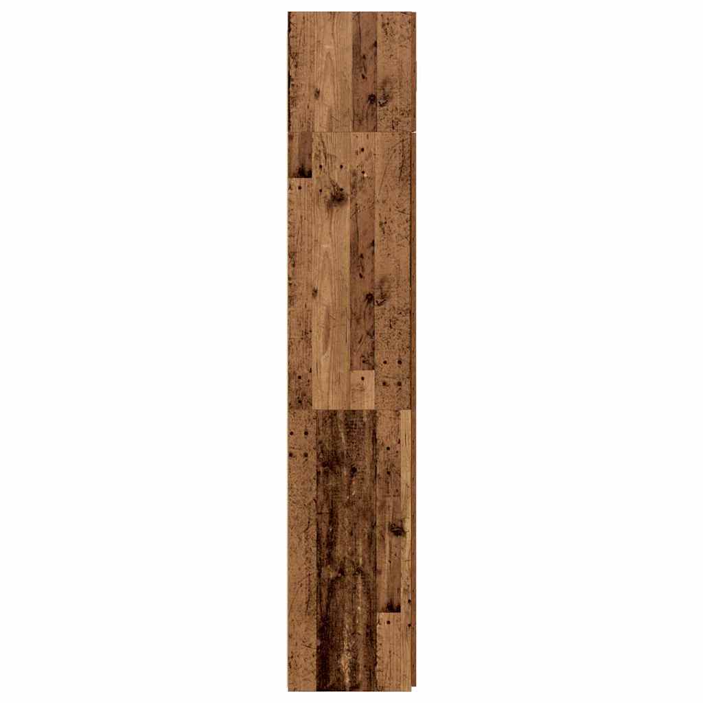 Badschrank Altholz 80 x 42,5 x 225 cm Holzwerkstoff