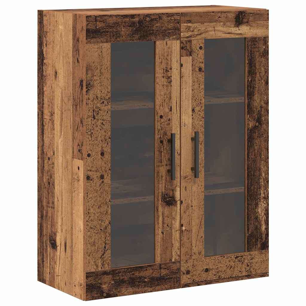 Hochboard Wandmontiert Altholz 69.5 x 34 x 90 cm Holzwerkstoff
