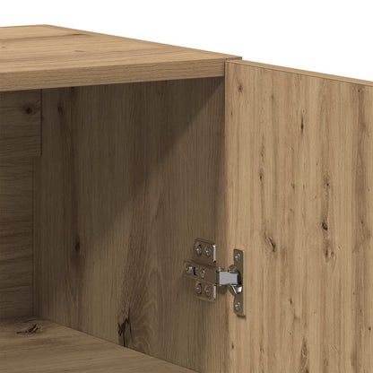 Hochboard Eiche handwerklich 69.5 x 34 x 90 cm Holzwerkstoff