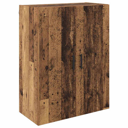 Wandmontierte Schränke 2 pcs Altholz 69.5 x 34 x 90 cm
